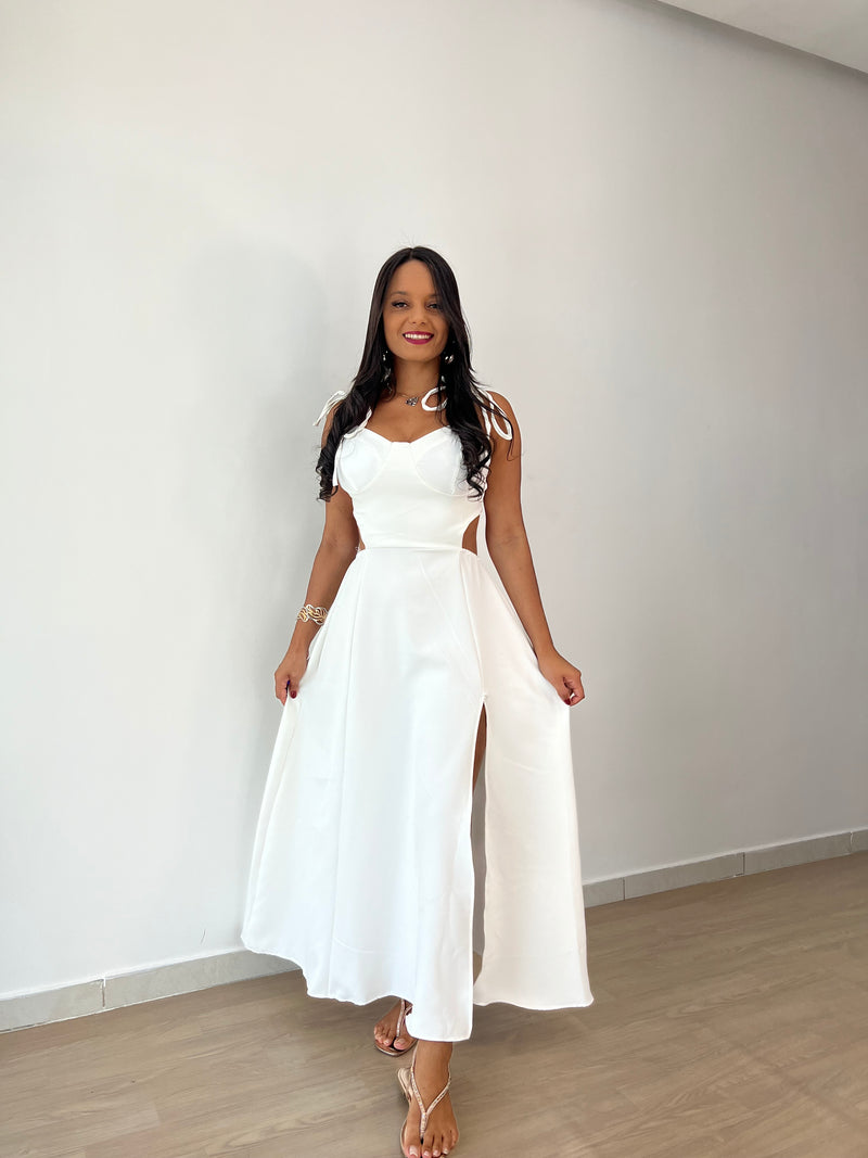 Vestido alfaiataria branco